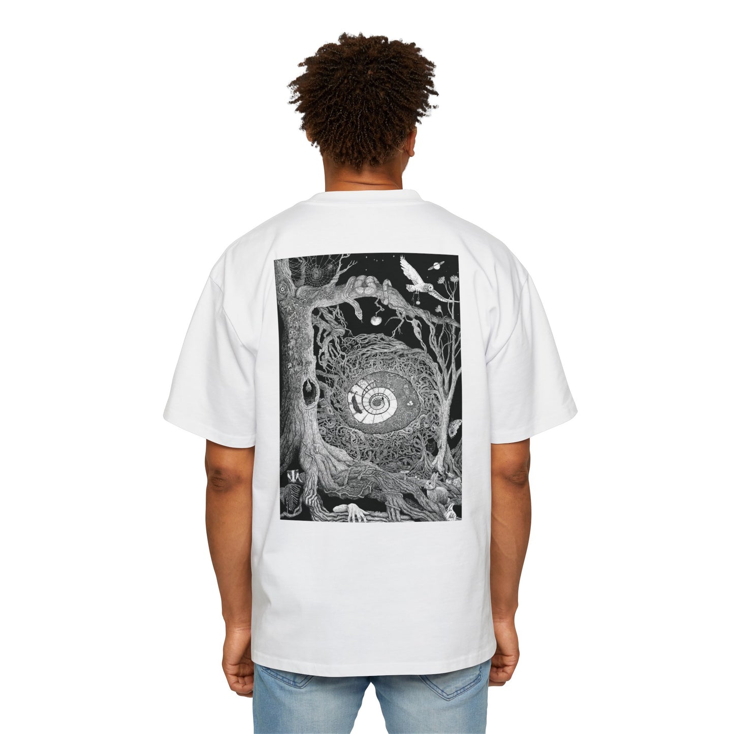 Plato's Shadow Oversized Tee